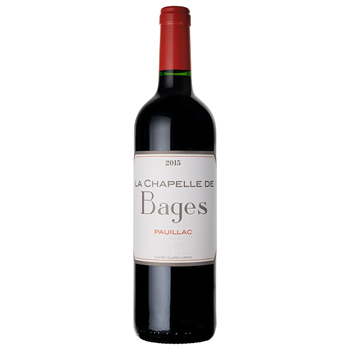 2015 ラ･シャペル･ド･バージュ / シャトー･オー･バージュ･リベラル ◎(LA CHAPELLE DE BAGES PAUILLAC 2015 ◎)